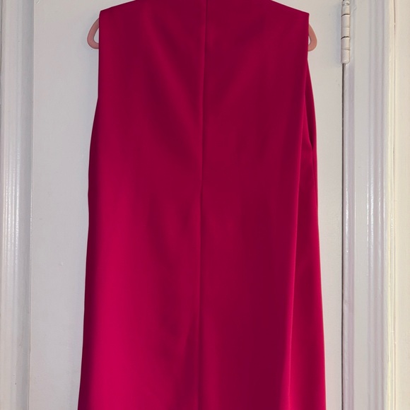 Zara Vibrant Pink High Neck Dress - Picture 2 of 6